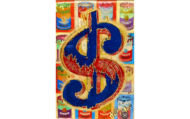 Boris Dondé -  Zurigo 1968  Omaggio a Warhol Campbell