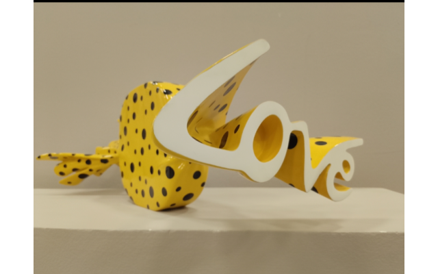 Sagrasse  - Macerata 1966  Sweet love gialla pois neri Big