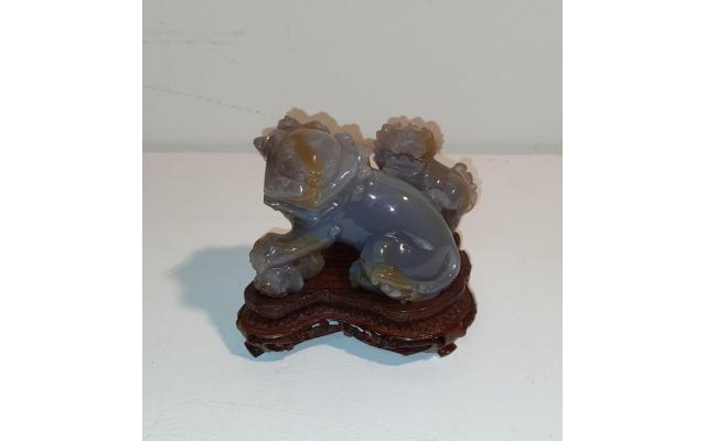 SCULTURA IN GIADA CINA FINE XIX°SEC.